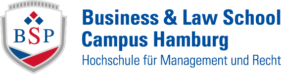 Logo der Business & Law School - Campus Hamburg
