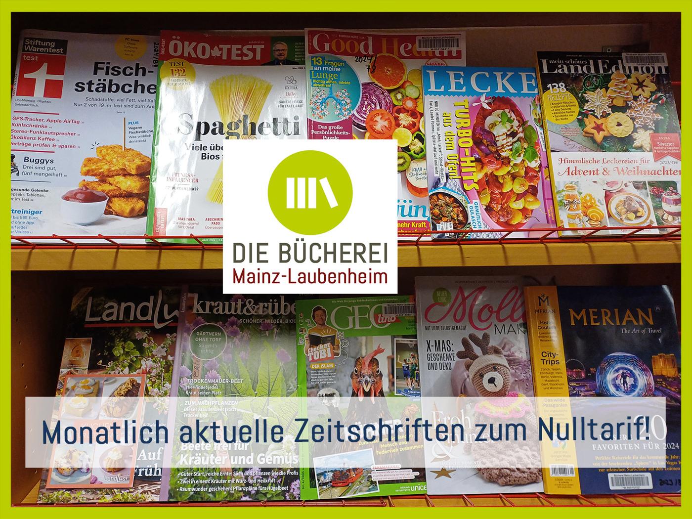 Zeitschriften Die Bücherei Mainz-Laubenheim
